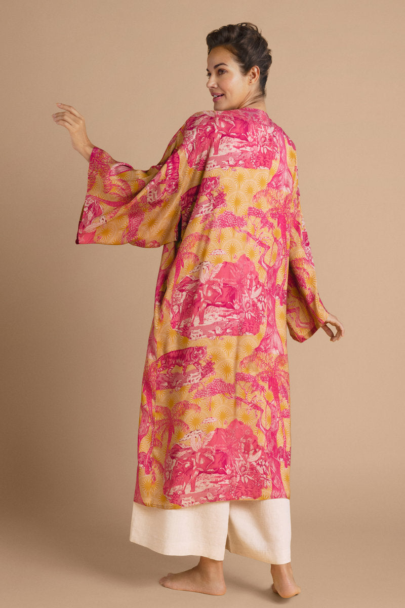 Long Kimono Gown
