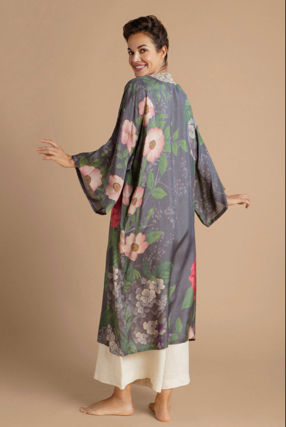 Long Kimono Gown