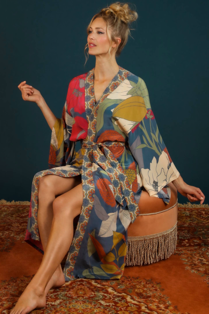 Long Kimono Gown