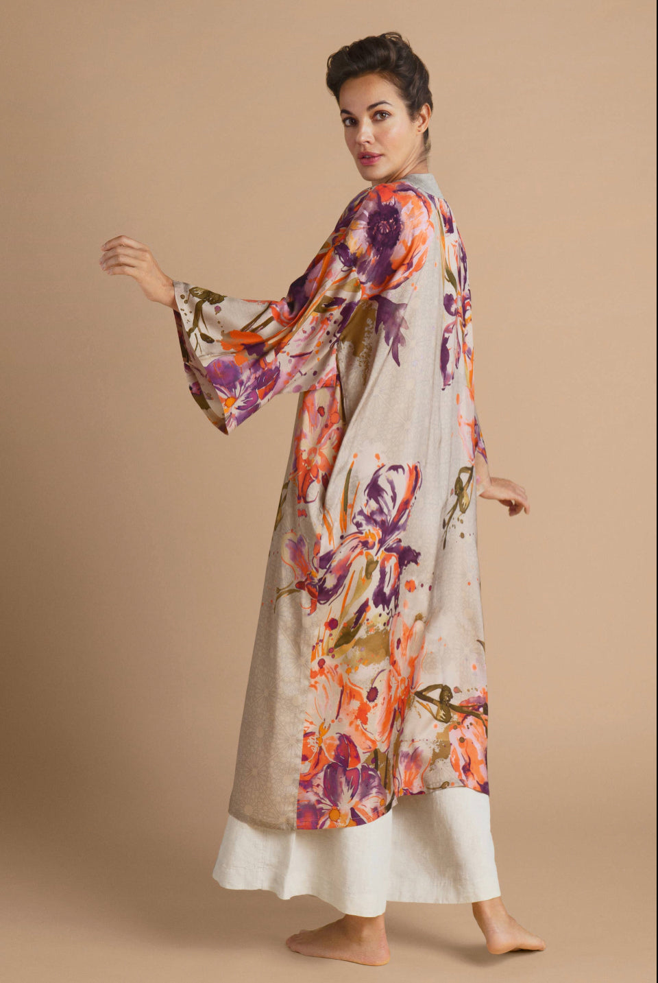 Long Kimono Gown