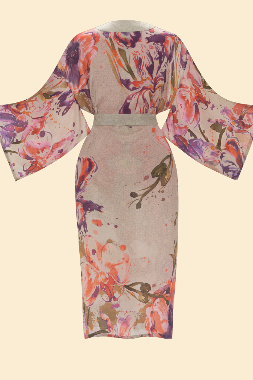 Long Kimono Gown