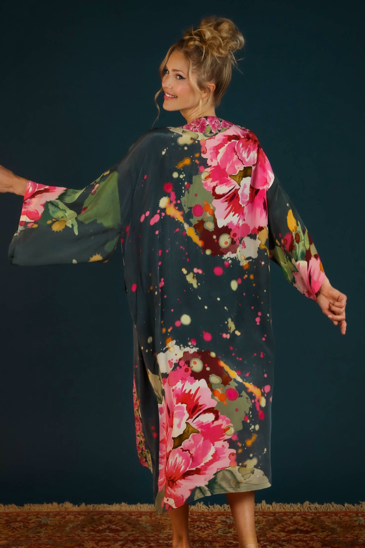 Long Kimono Gown