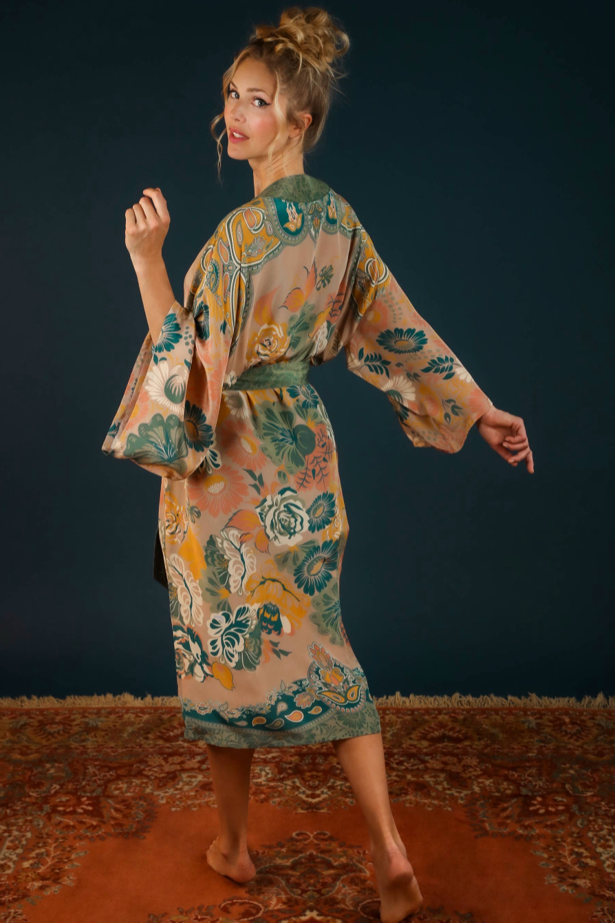 Long Kimono Gown