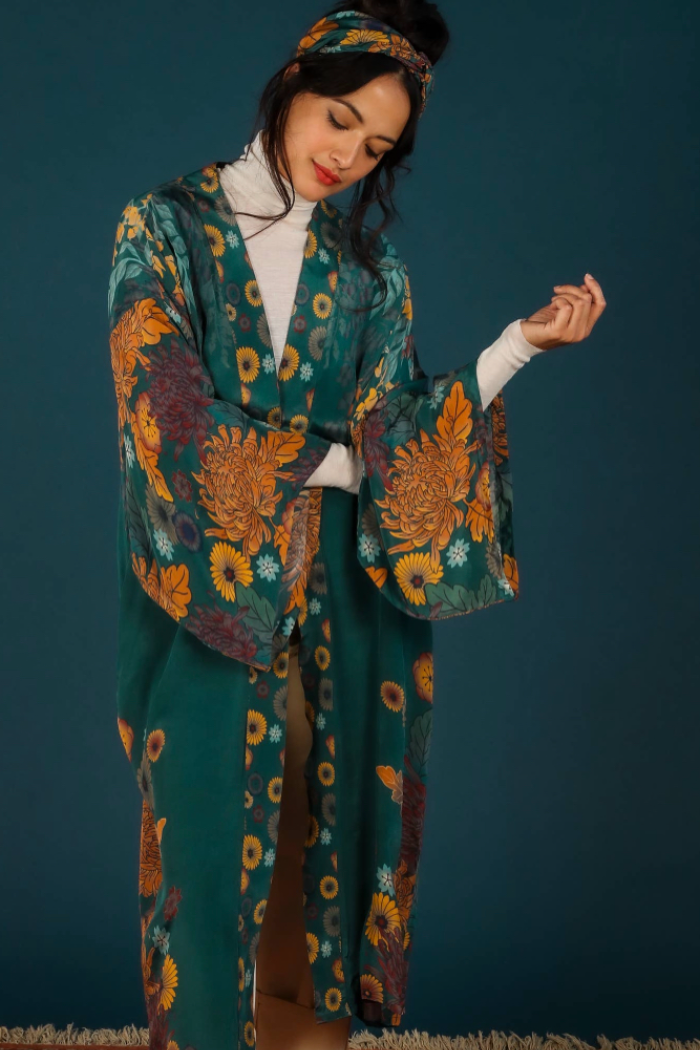 Long Kimono Gown
