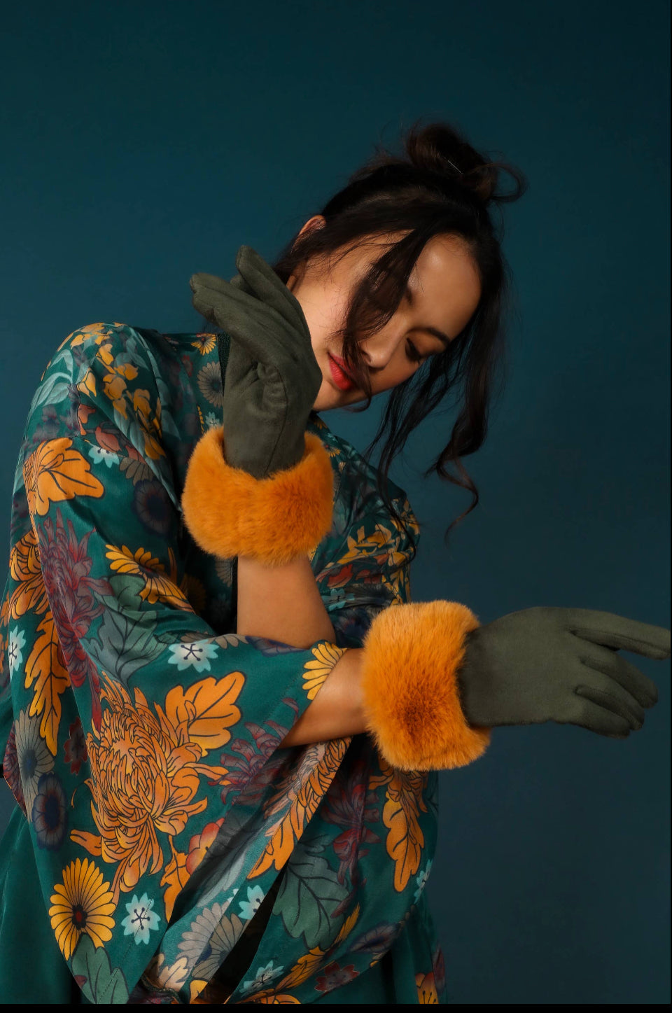 Long Kimono Gown