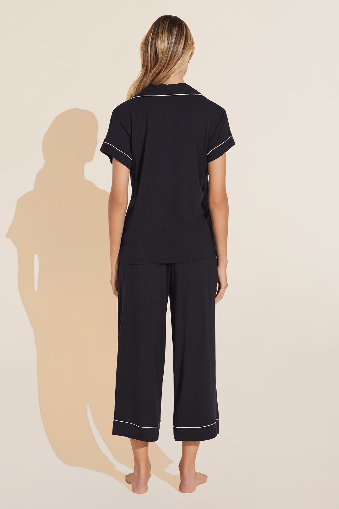 Gisele TENCEL™ Modal Short Sleeve Cropped PJ Set | Eberjey
