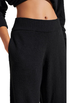 Eberjey Recycled Boucle Pant — Black back