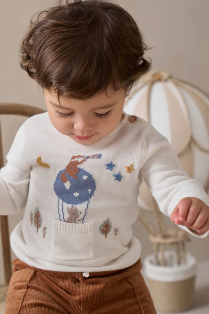 Magical Adventure Pullover and Corduroy Pants Set | Elegant Baby