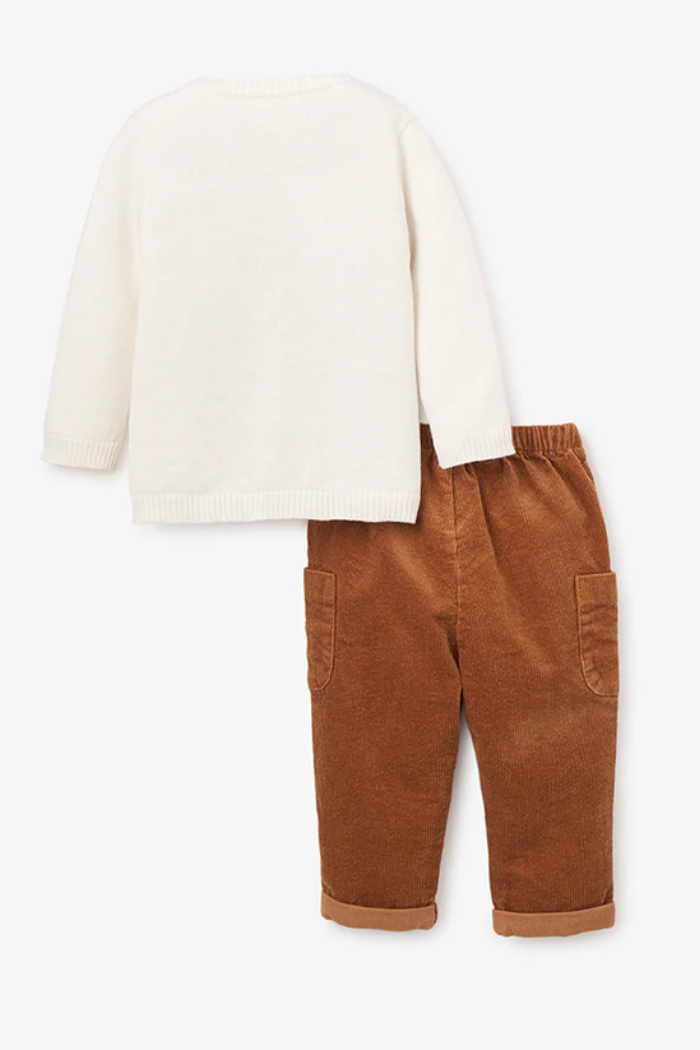 Magical Adventure Pullover and Corduroy Pants Set | Elegant Baby