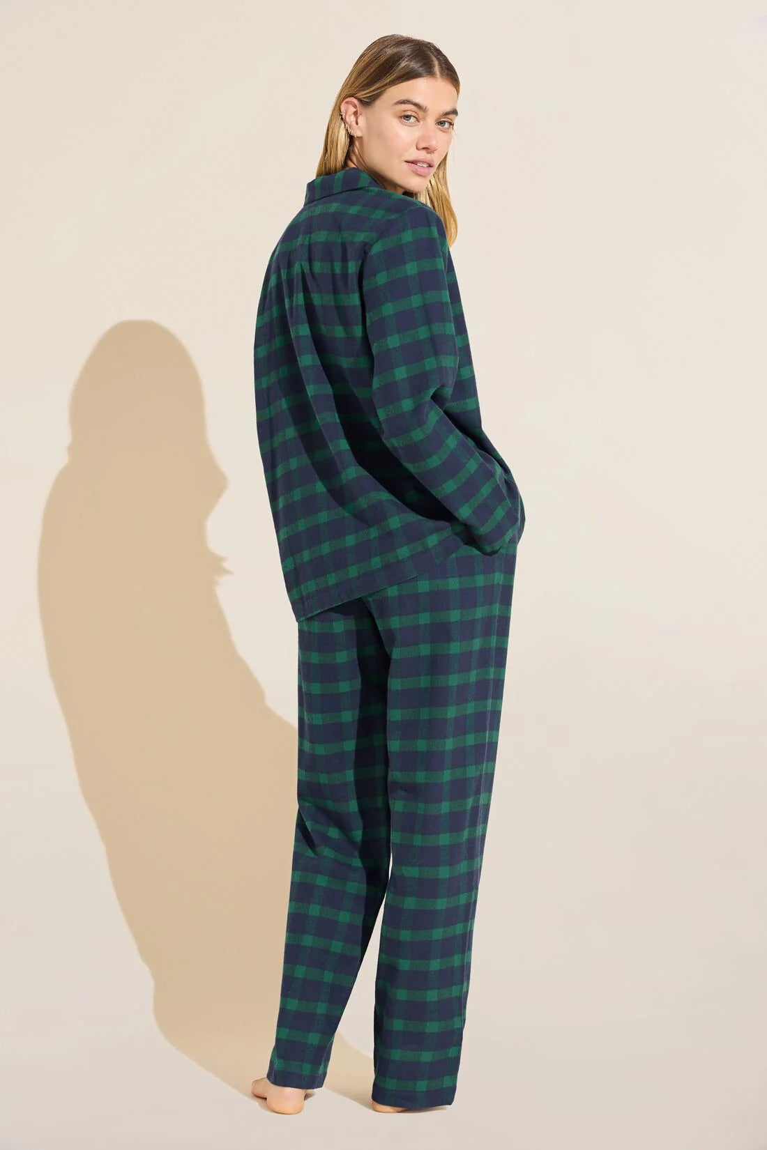 Flannel Long PJ Set | Eberjey