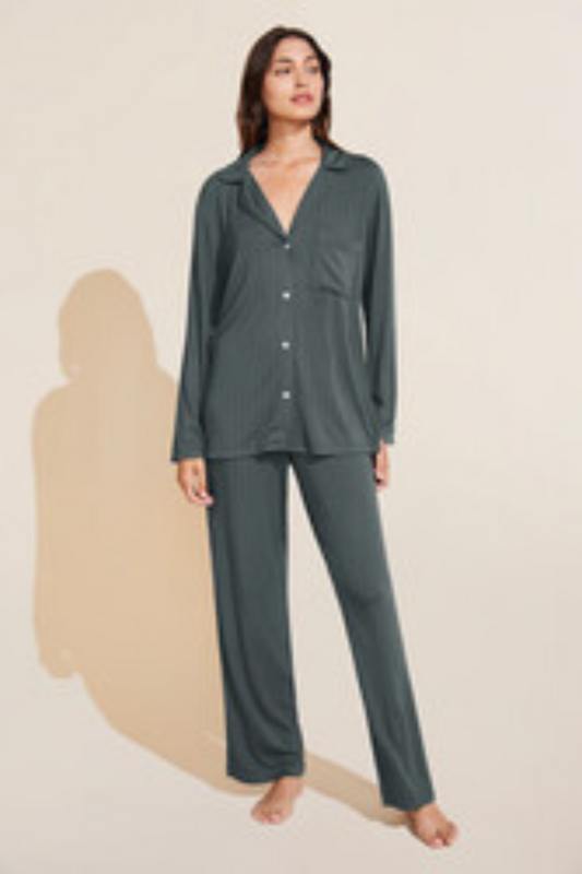 Gisele TENCEL™ Modal Rib Long PJ Set | Eberjey