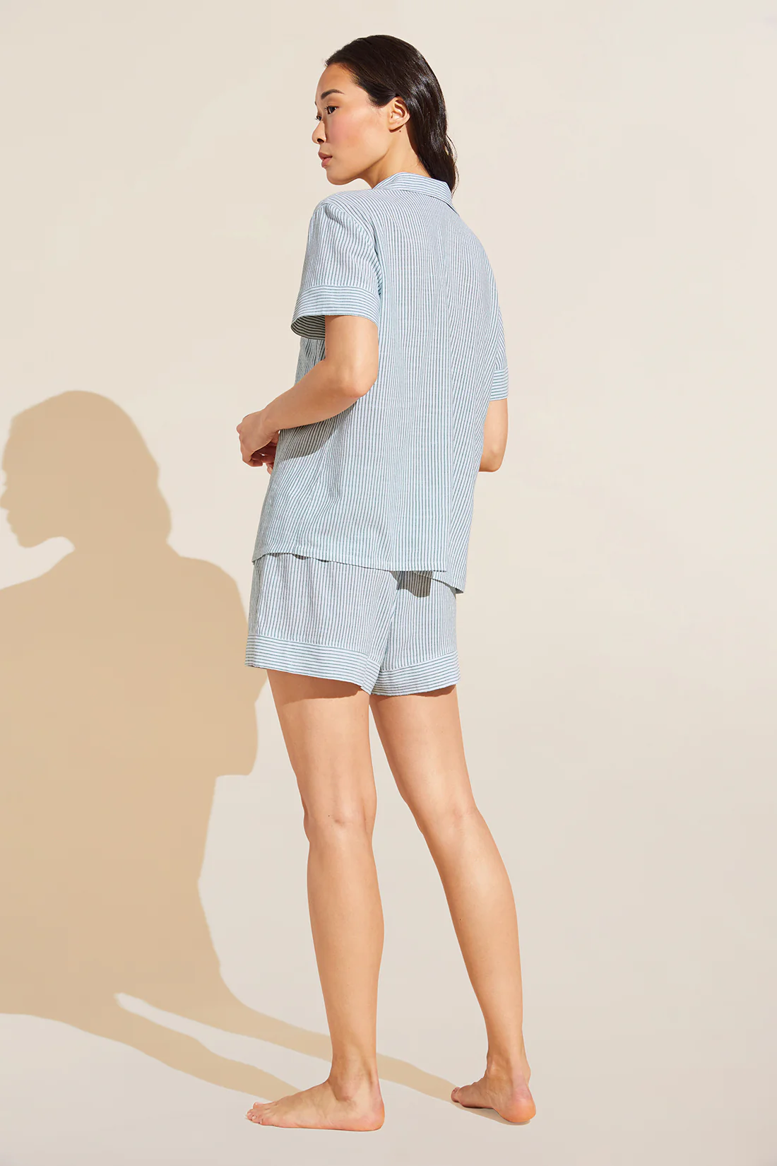 Nautico Shortie Short PJ Set | Eberjey