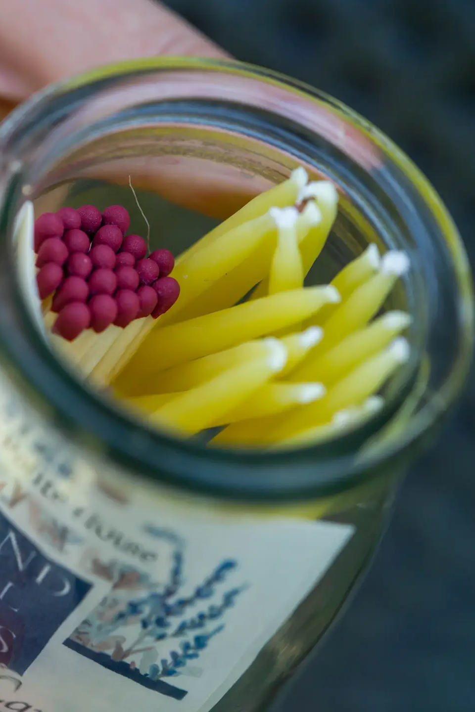 The Polite House / Mini Beeswax Candles: Mindfulness 20-Minute Candles - Jar