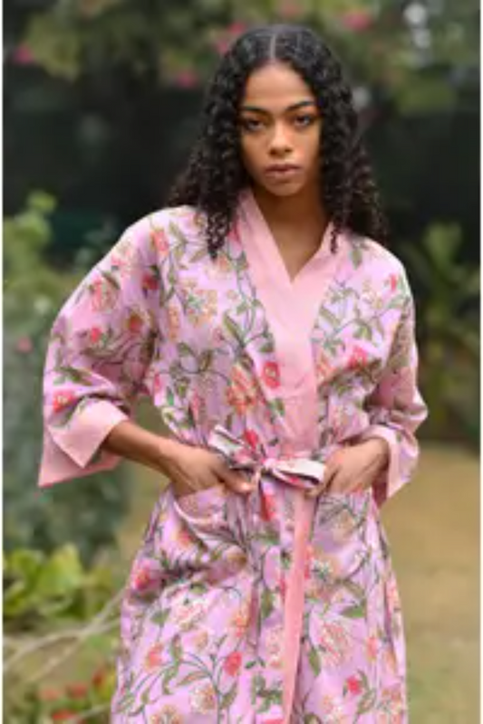 Florentine Lavender Kimono