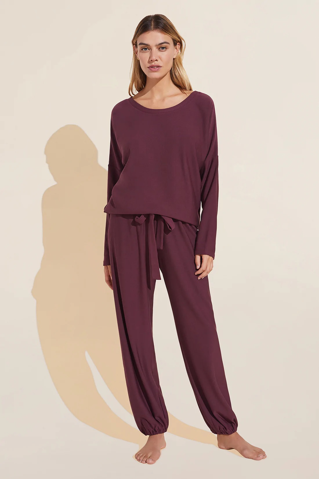 Softest Sweats Plush TENCEL top Pant madelineandoliver