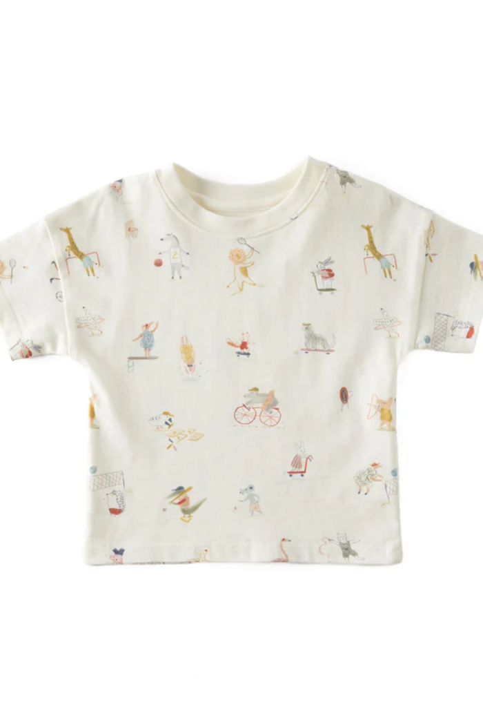 Dropped Shoulder T-Shirt | Pehr