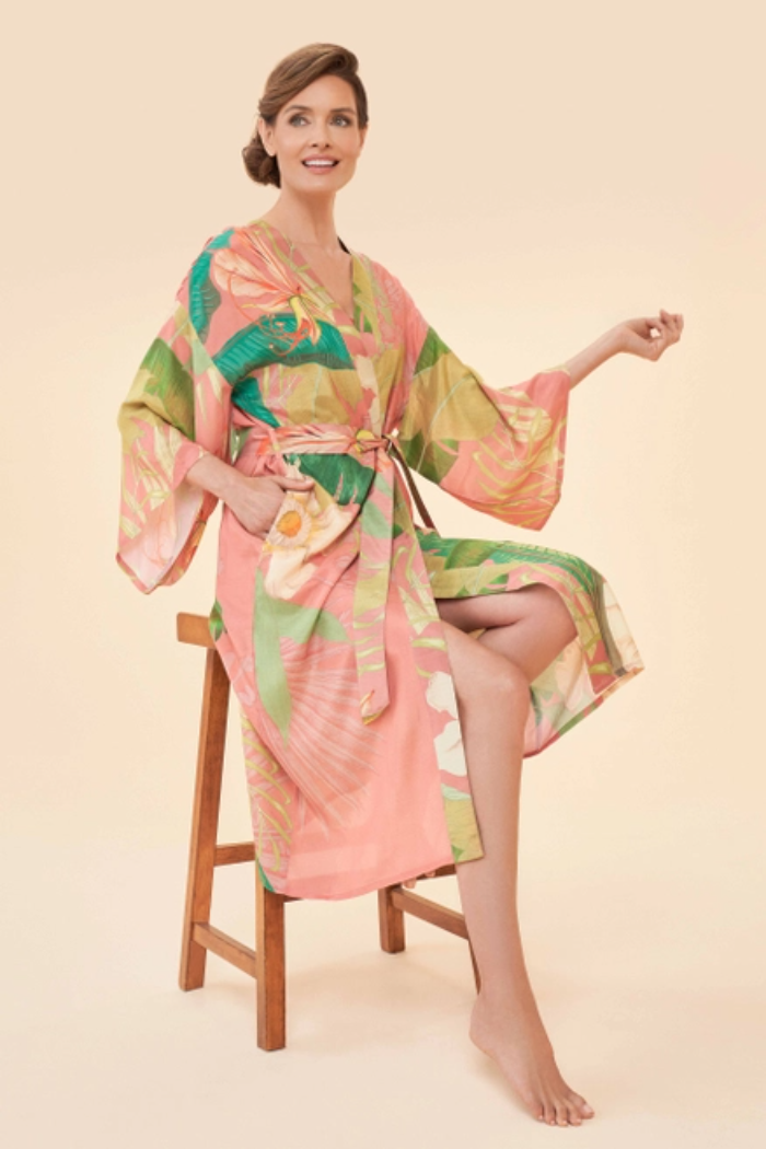 Long Kimono Gown
