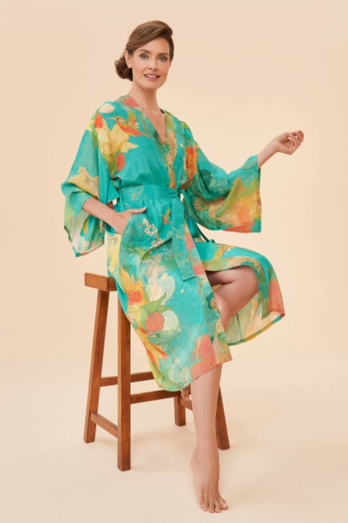 Long Kimono Gown