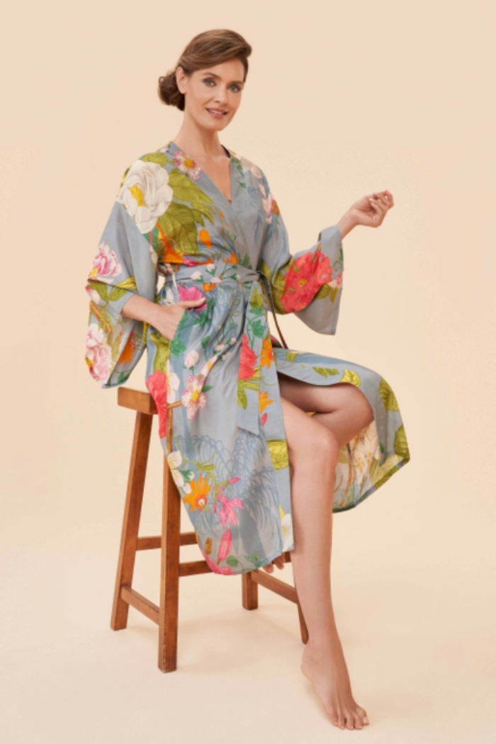 Long Kimono Gown