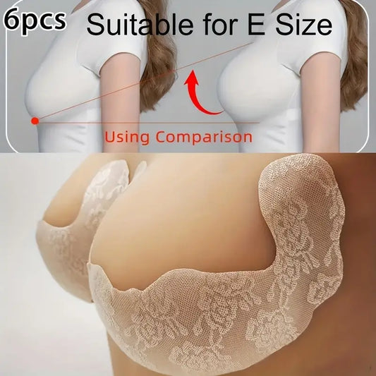 Adhesive Nipple Cover Silicone 6pcs Invisible Bra Tape