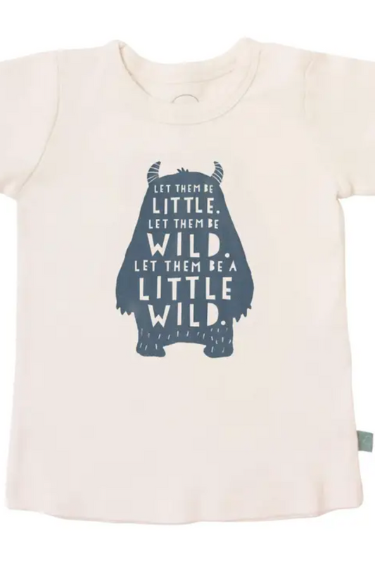 Wild Child Organic Toddler Graphic Tee | Finn + Emma