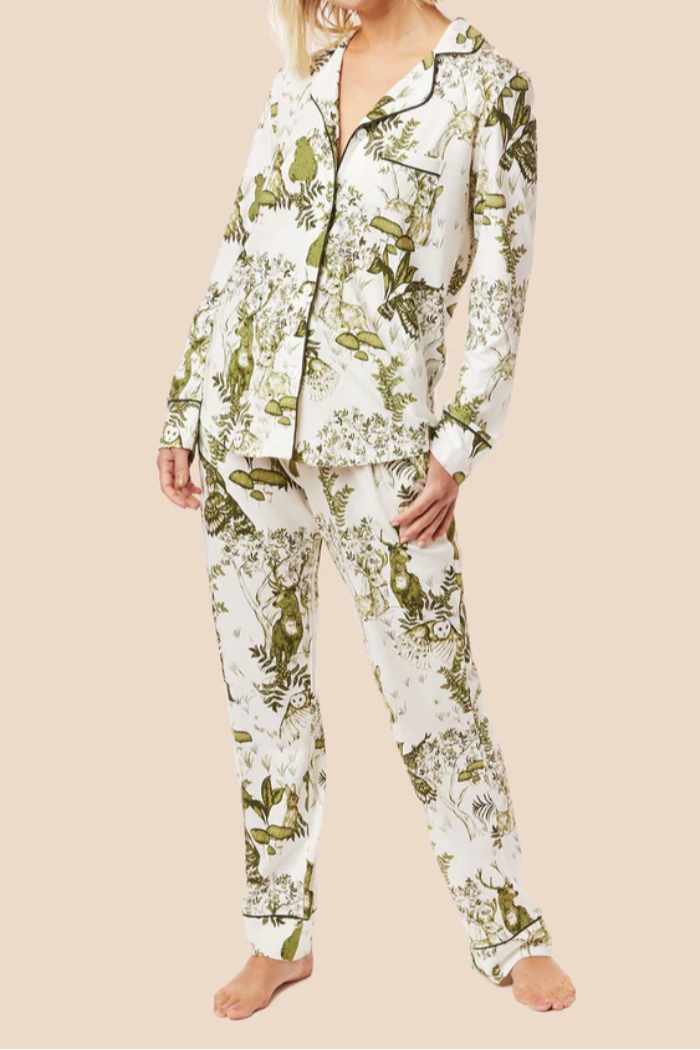 Woodside Pima Knit Pajama | The Cat's Pajamas