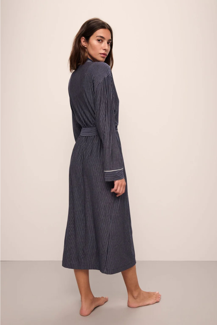 Gisele Printed TENCEL™ Modal Long Robe | Eberjey