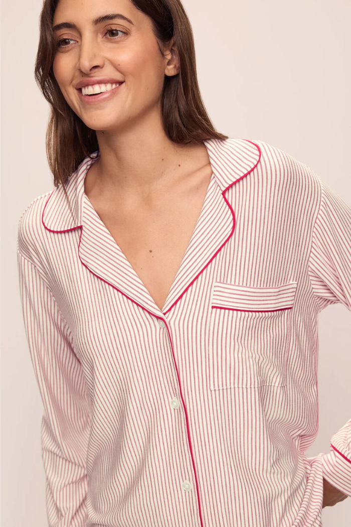 Gisele Printed TENCEL™ Modal Long PJ Set | Eberjey