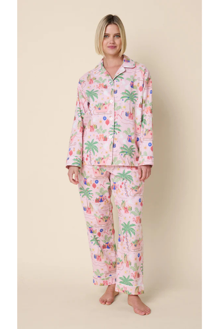 California Christmas Flannel Pajama | The Cat's Pajamas