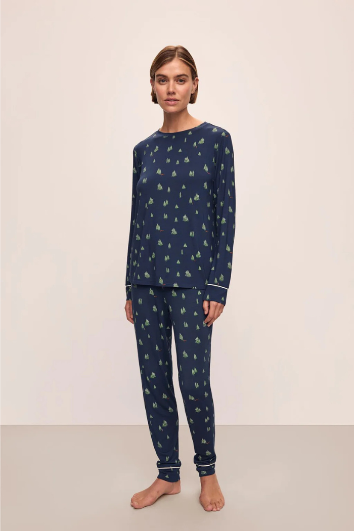Eberjey Gisele Crew Neck Pajama Set | TENCEL™ Modal Sleepwear