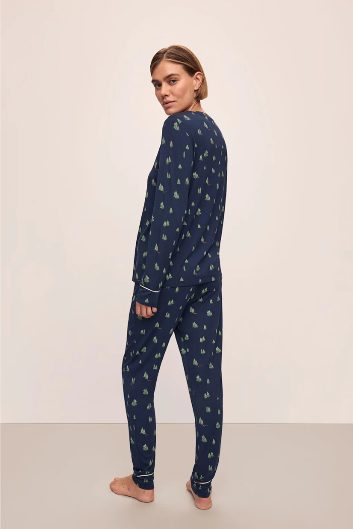 Eberjey Gisele Crew Neck Pajama Set | TENCEL™ Modal Sleepwear