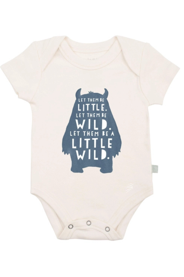 Wild Child Organic Baby Bodysuit | Finn + Emma