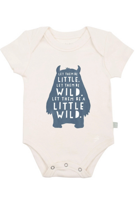 Wild Child Organic Baby Bodysuit | Finn + Emma