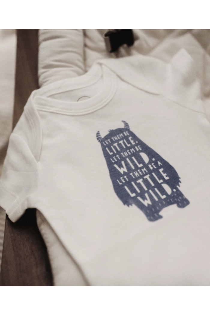 Wild Child Organic Baby Bodysuit | Finn + Emma