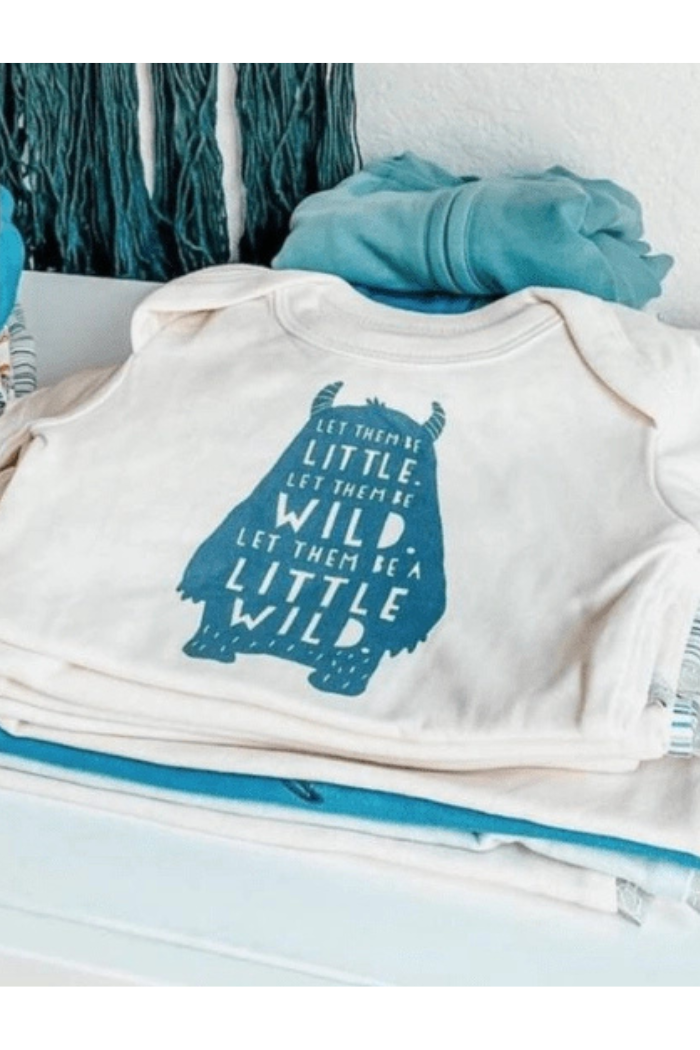 Wild Child Organic Baby Bodysuit | Finn + Emma