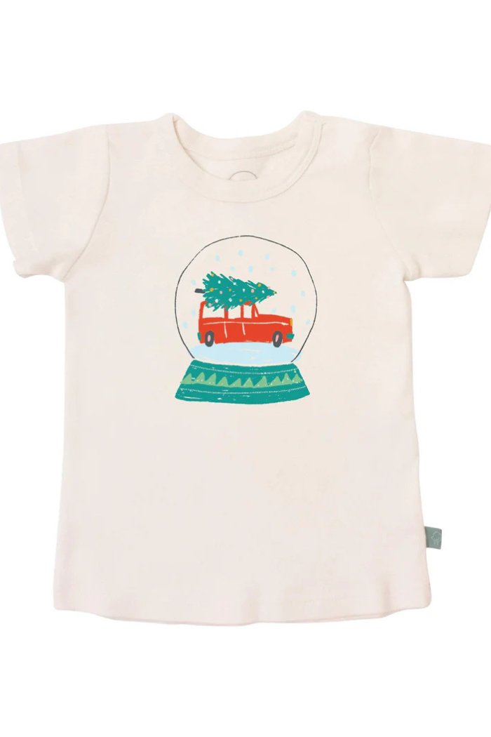 Kid Toddler Graphic Tee | Snow Globe