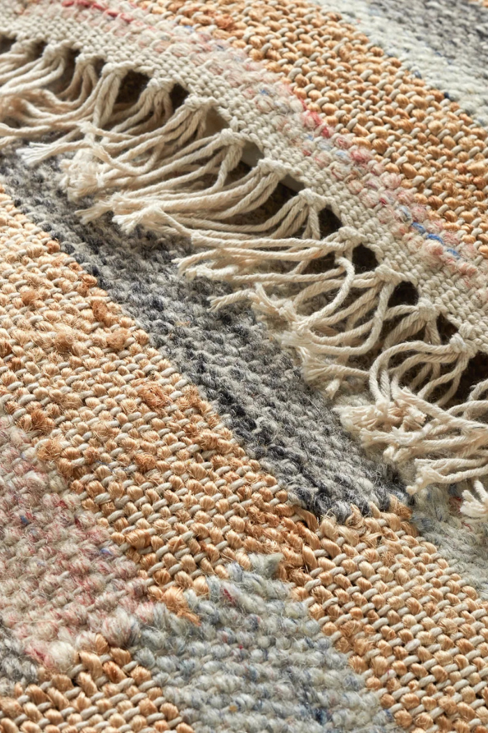 Ravel Stripe Handwoven Wool Rug | Dash & Albert