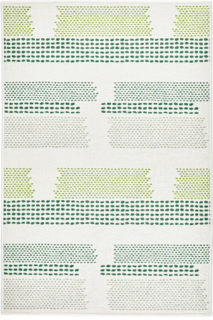 Green Kit Kemp Washable Rug | Dash & Albert