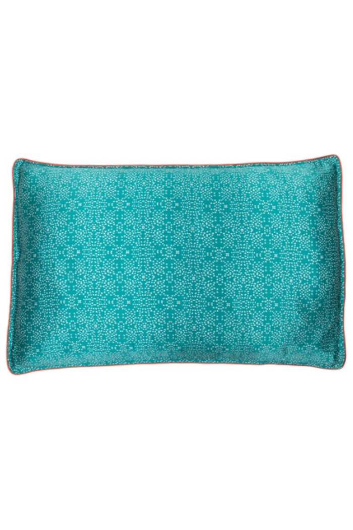 Teal Stars Silk Pillowcase | Jessica Russell Flint