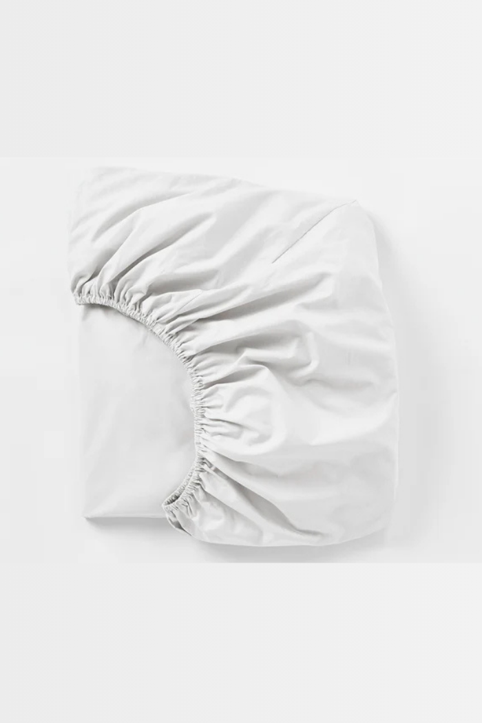 300 Thread Count Organic Percale Fitted Sheets -King