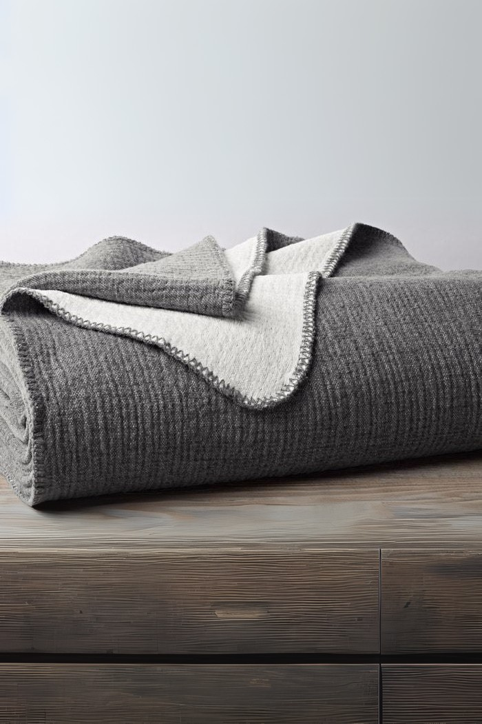 Organic Cozy Cotton Blanket | Coyuchi