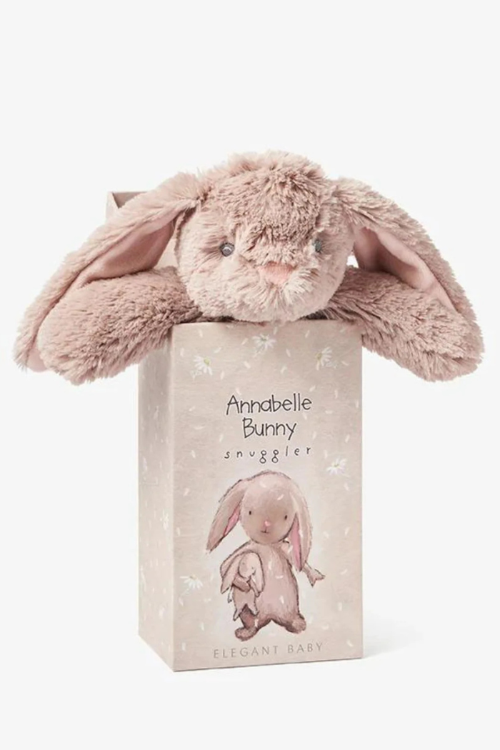 Boxed Snuggler Plushy | Elegant Baby