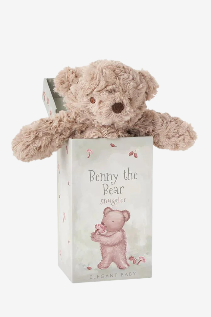 Boxed Snuggler Plushy | Elegant Baby