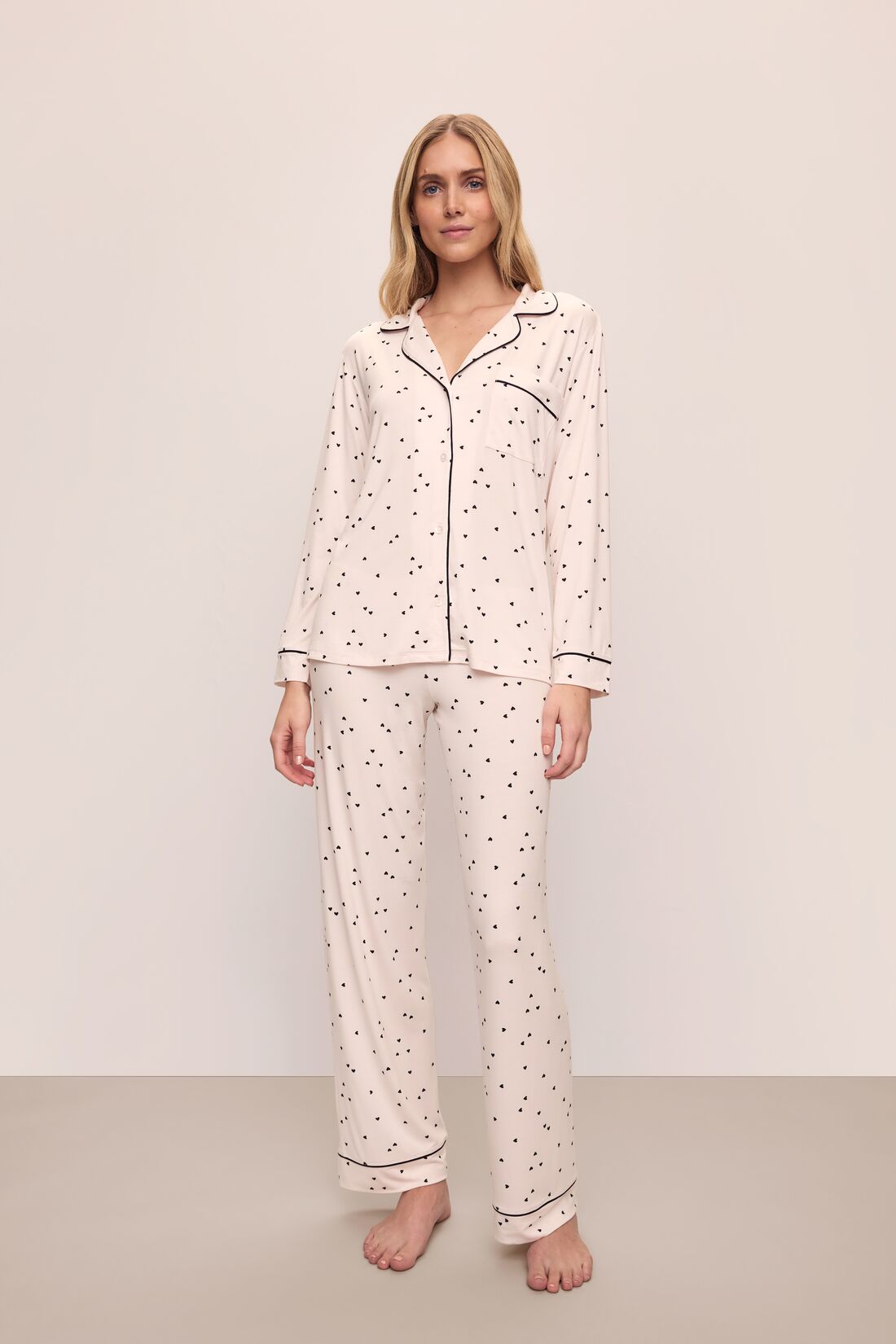 Gisele Printed TENCEL™ Modal Long PJ Set | Eberjey