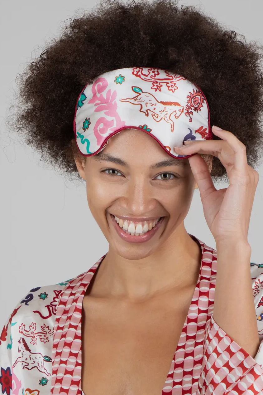 Danpatch Silk Eye Mask | Jessica Russell Flint