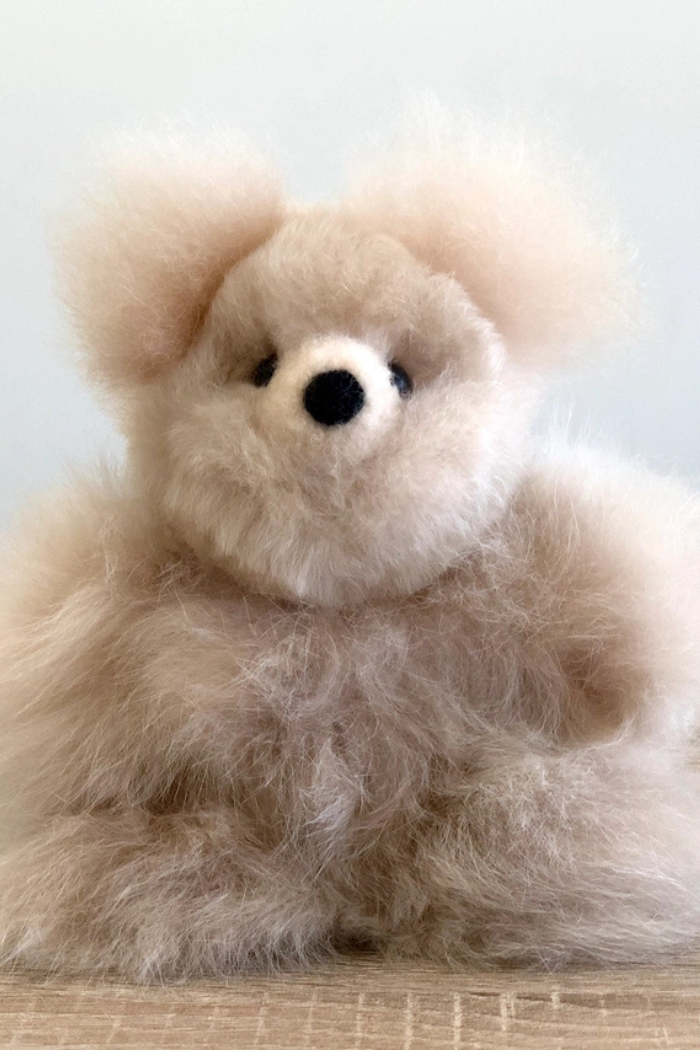 7" Micro Alpaca Stuffed Animal - Bear