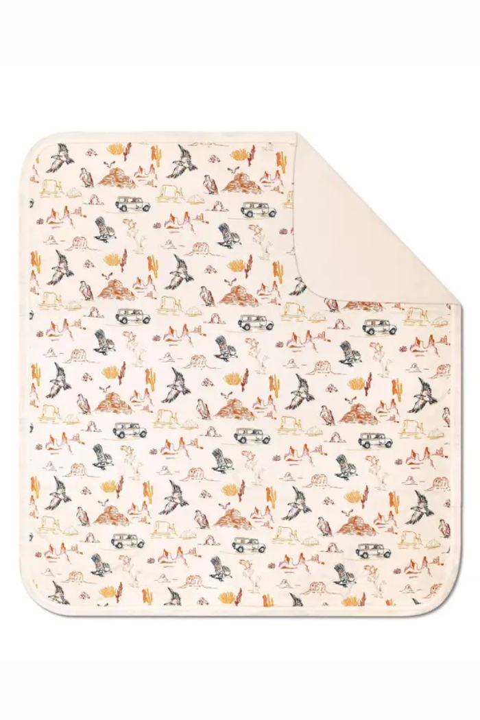 Bamboo Blend Baby Blanket — Canyon
