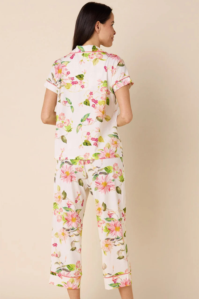 Carolina Pima Knit Capri Set | The Cat's Pajamas