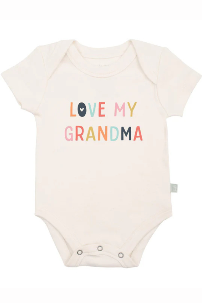 I Love Grandma Organic Cotton Onesie | Finn + Emma