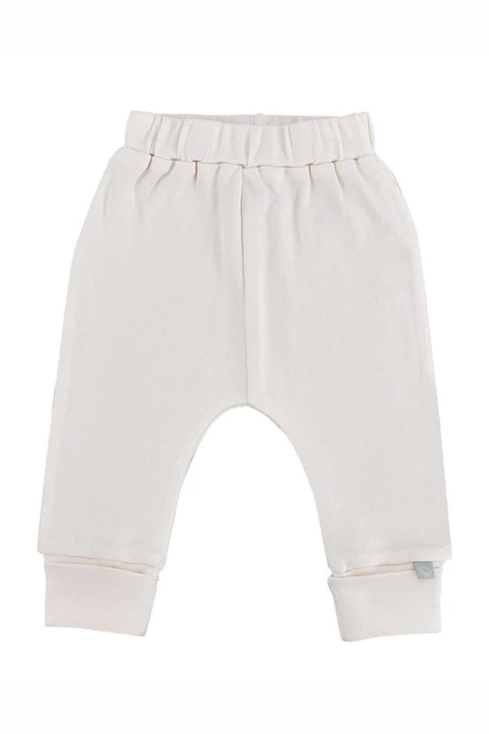 Organic Cotton Cuffed Baby Pants | Finn + Emma